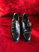 Image 2 of Vintage Buckle Monk Strap Loafers