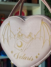 Image 2 of Bolso Velaris corazón rosa