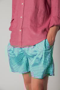 Image 1 of Traje de baño verde de flores