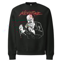 N8NOFACE "NARKO DISKO" Art by Domino Oversized heavyweight sweatshirt