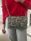 CHACHA XL TWEED vert / beige  