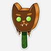 Choco Cat Pop Sticker