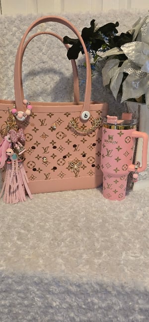 Image of Light Pink B0gg bag with Stan cup bundle