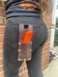 Image 1 of DARK BROWN HEART HOLSTER