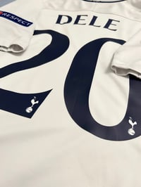 Image 11 of Tottenham Hotspur “DELE 20” 2017/18 Home Shirt + UCL patches, M