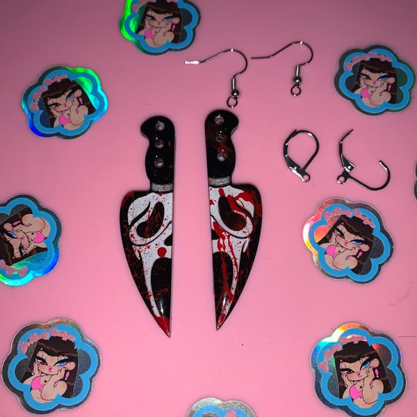 Image of Horror Movie Earrings 