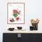 Image of Rose - Love, Emotional Healing, Banishment of Negative Energy, Essence Botanical Art Print
