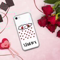 Image 1 of Raining Hearts iPhone Case