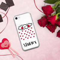 Image 1 of Raining Hearts iPhone Case