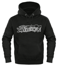 500mooch Logo Black hoodie 