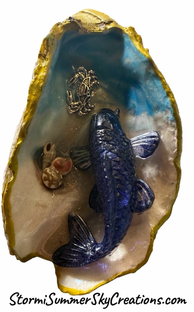 Image of Oyster Shell Ornament/Trinket catch all