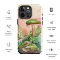 Image 1 of Colorful Mushroom/Fungus/Mycology Watercolor Painting Tough Case for iPhone®