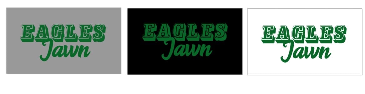 Eagles Jawn  illumiNAEting Cre8tionz