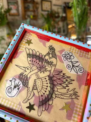 Image of ‘me and the bird’ original