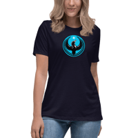 Image 5 of Women's Relaxed T-Shirt - Rebel Loon Blue 