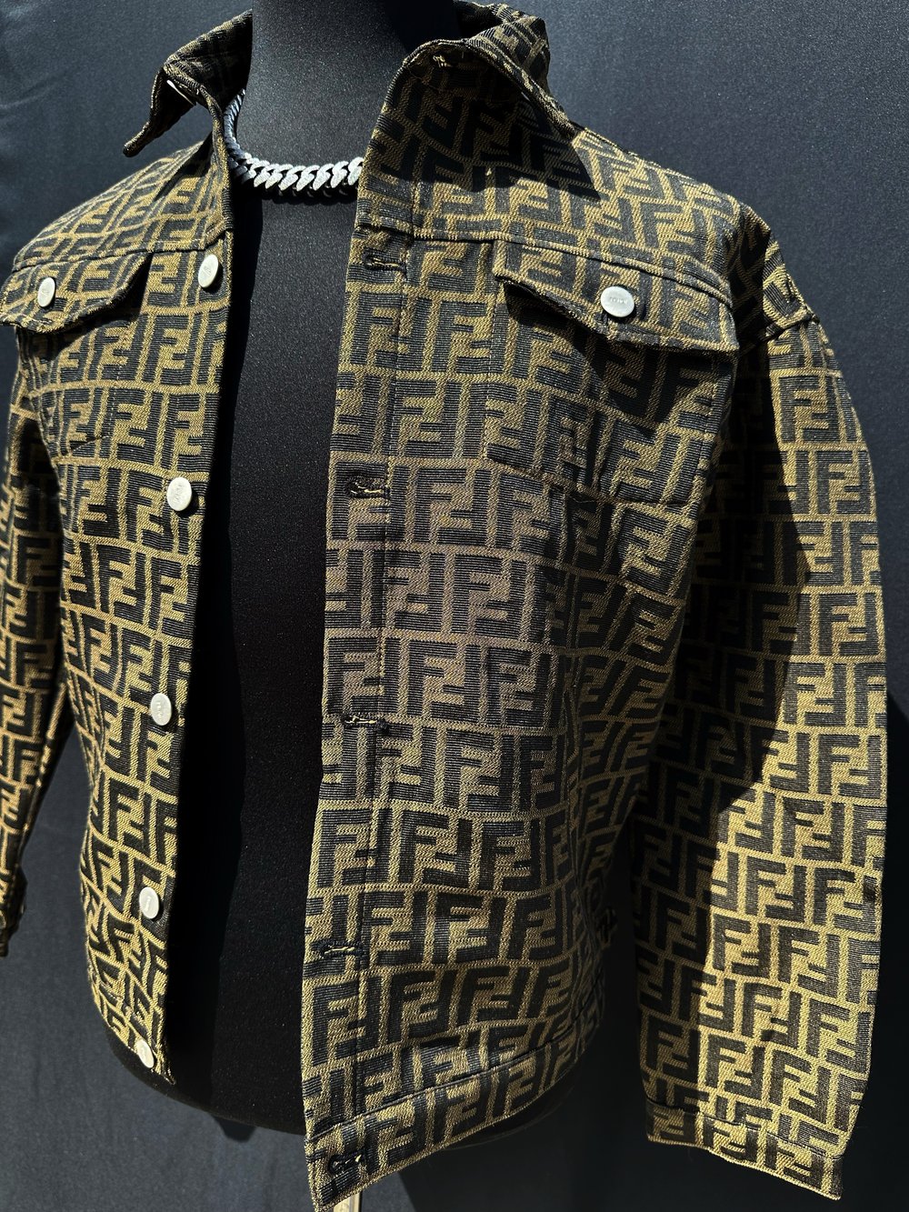 Image of Vintage FF Denim Jacket 