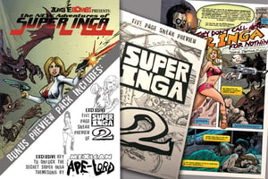 Image of SUPER INGA the comic book! [with 2nd issue preview]
