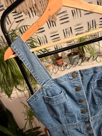 Image 2 of light denim strap dress 