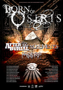 Image of BORN OF OSIRIS | AFTER THE BURIAL | MONUMENTS | THE HAARP MACHINE, @ AUDIO, BRIGHTON TICKETS