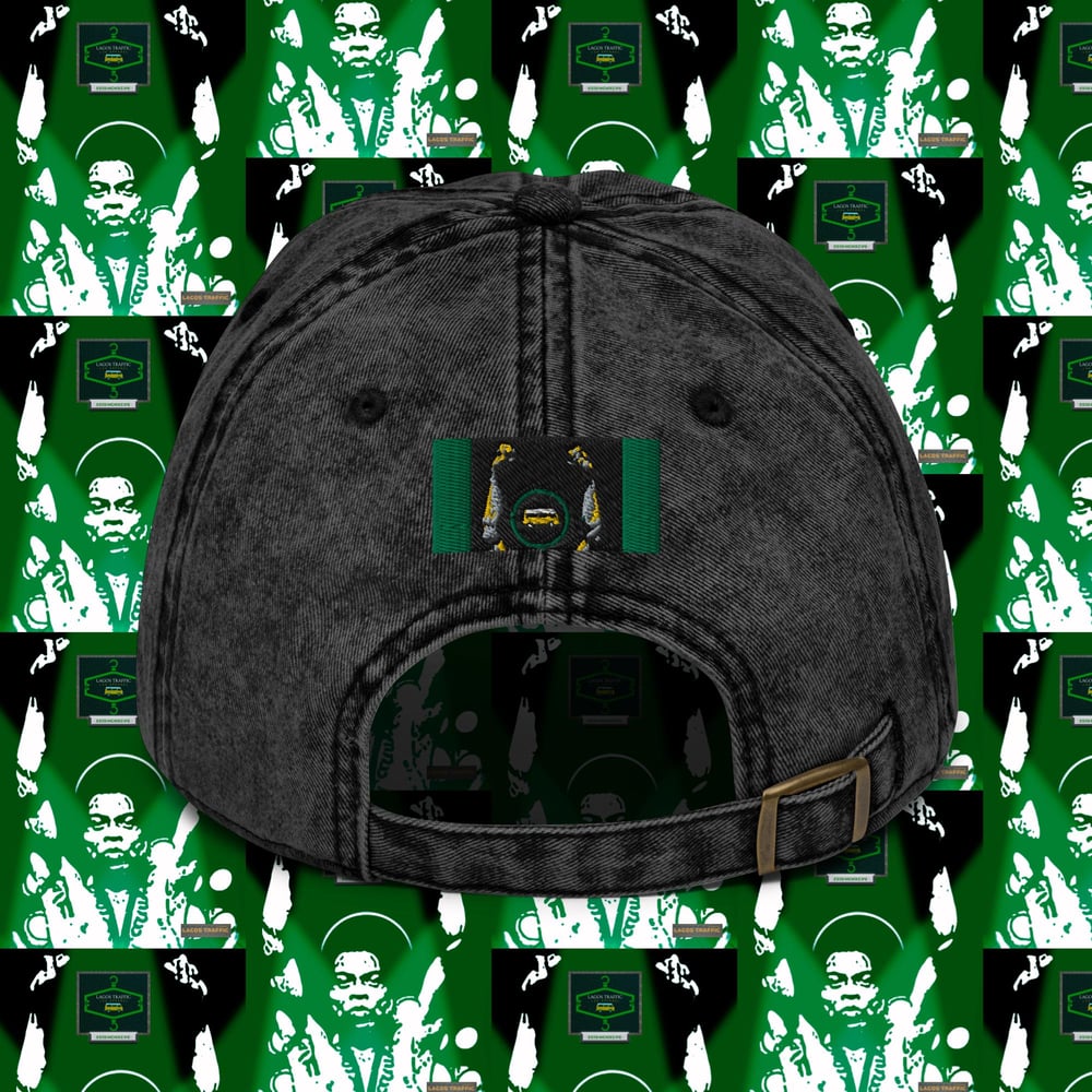  LAGOS TRAFFIC VINTAGE CAP (GRN/WHT/GRN)