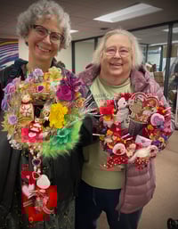 Image 5 of January 17th  Adult Valentines Wreath Making Class 
