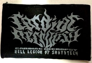 Image of Cardiac Necropsy Hell Legion of Shayateen woven patch