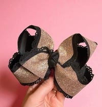 Rose gold and black NYE