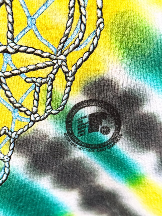 Grateful Dead 1996 Lithuania Basketball T-Shirt - Size L