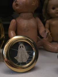 Image 1 of 1800’s biblical Ghost with preserved spider web -12