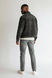 Image 4 of Blouson Biker Black