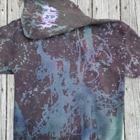 Image 3 of ASYMMETRICS tie dyed hoodie