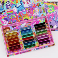 Image 2 of NEW! Lisa Frank Tinsel Lashes! 😍🎨