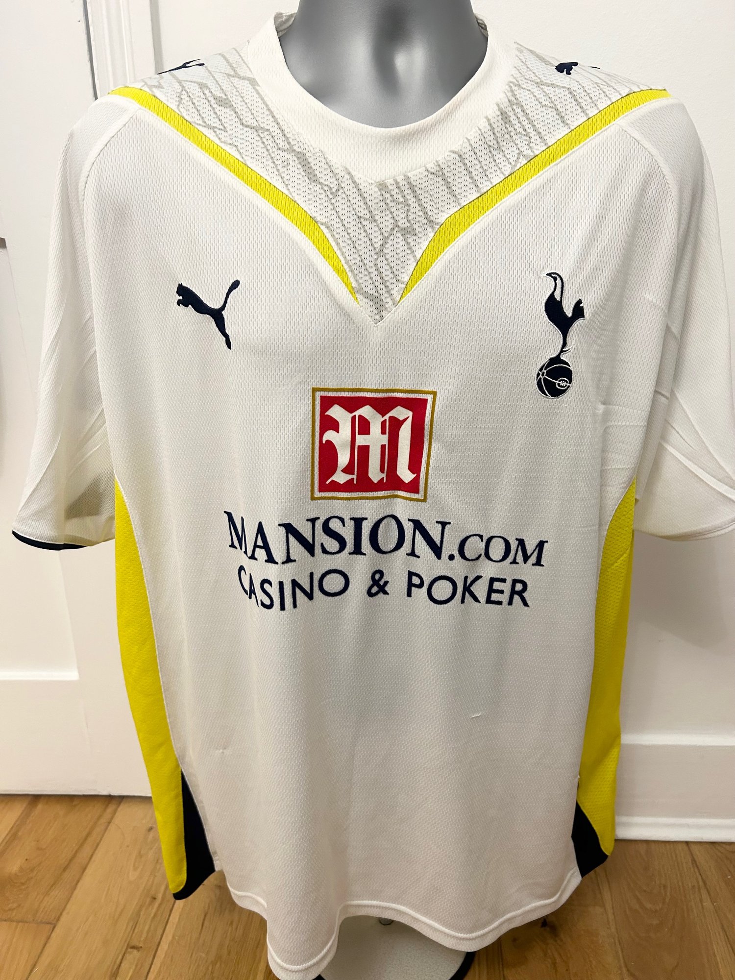 Image of Tottenham Hotspur “MODRIĆ 14” 2009/10 Home Shirt + PL patches (XL)