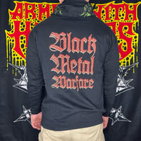 Image 5 of Blasphamagoatachrist - Black Metal Warfare Hoodies