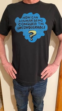 Image 2 of Unconquerable Groot T-shirt (Black GLOW)