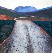 Image of Road like a Ribbon - Towards the Black Cuillins Skye Scotland
