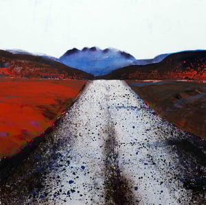 Image of Over the moors towards the Cuillins - Isle of Skye