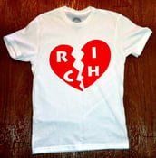 Image of White Rich Hearted Tee