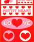 'Petit Heart' Sticker Sheet Image 3