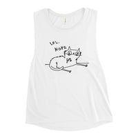 Image 1 of lol nope Ladies’ Muscle Tank 