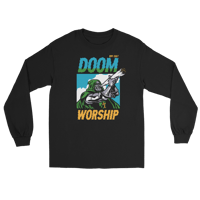 Image 1 of Riff Cult Doom Worship Green Long Sleeve Shirt
