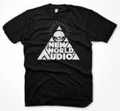Image of PYRAMID LOGO BLACK TEE