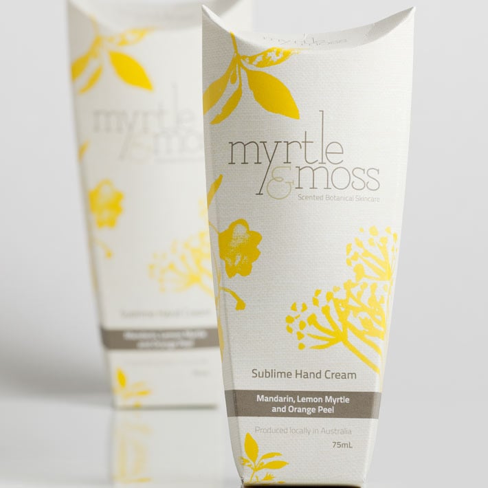 Myrtle & Moss — Sublime Hand Cream - Mandarin, Lemon Myrtle & Orange Peel -  75ml