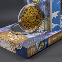 Image 2 of The Golden Compass - Hand Stenciled Book