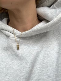 Image 5 of Spike Initial Necklace