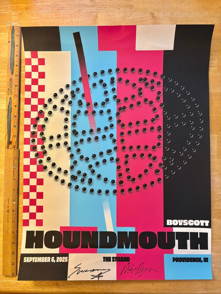 Image of Signed Houndmouth / Boyscott Posters 
