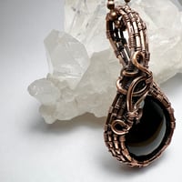 Image 5 of Black Onyx and Copper Necklace