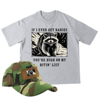Image 2 of Bitin’ List Hat + Tee Combo