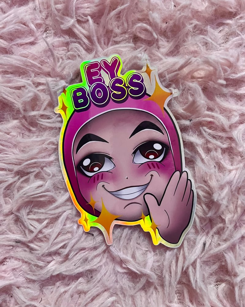 Image of Ey Boss Sticker