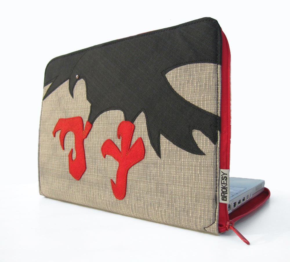 Image of Laptop Case - The Crow